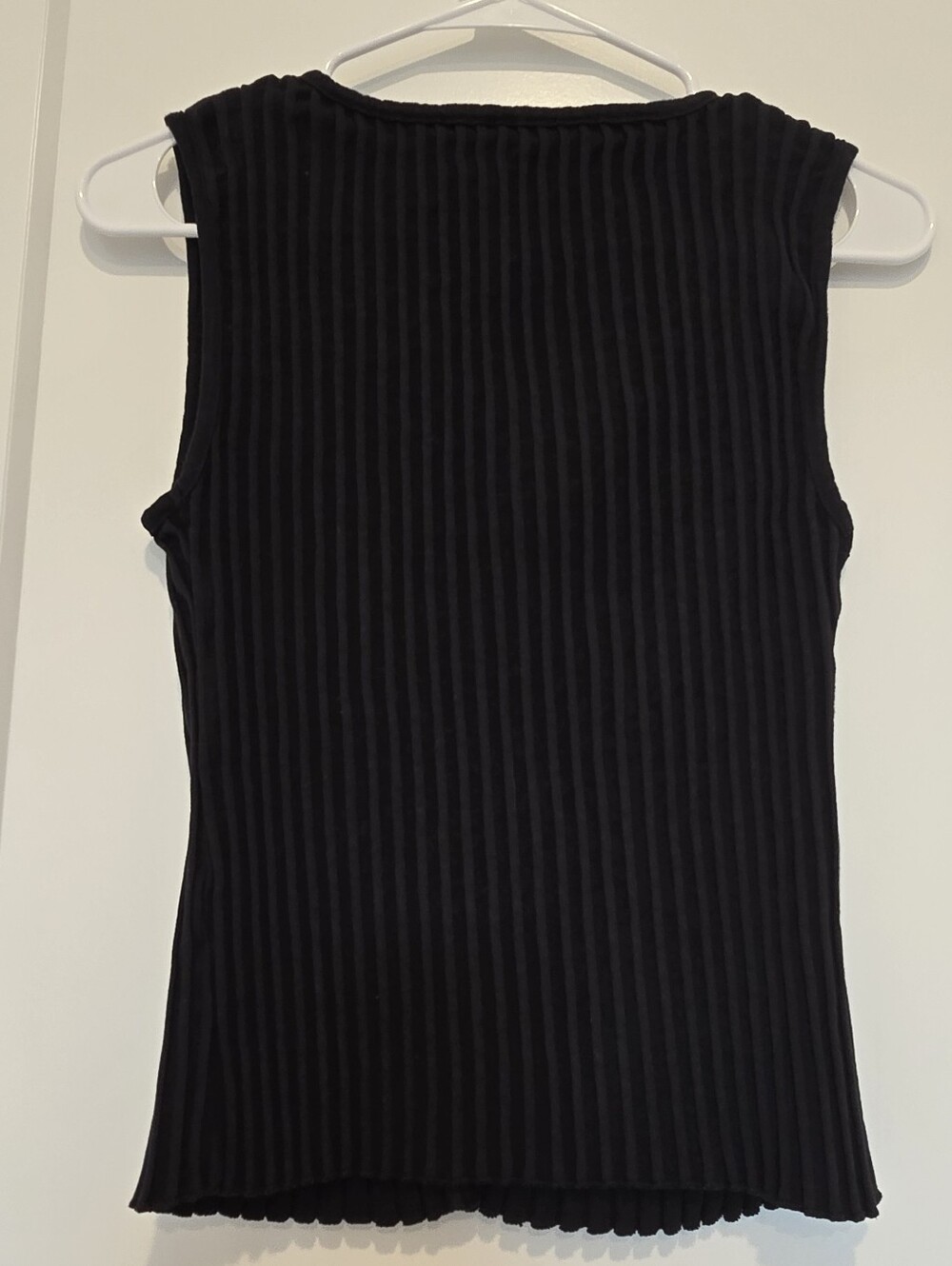 NWOT Free People Sleeveless Ribbed Button-Front Top Tilly Top - Picture 6 of 7
